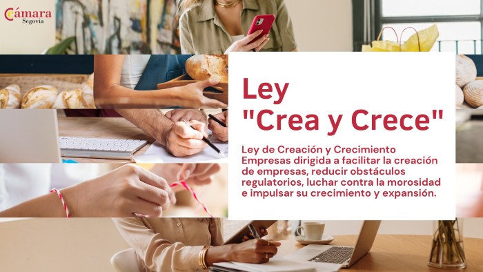 ley crea crece